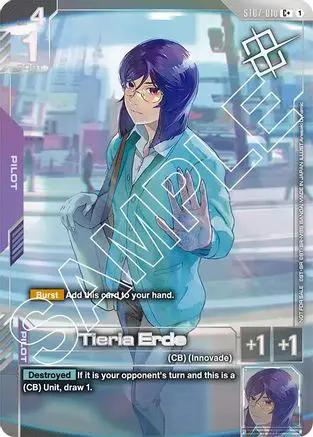 Tieria Erde (Store Tournament Winner Pack 03) (ST07-010) - Gundam Promotional Cards Holofoil