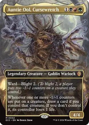 Auntie Ool, Cursewretch (Borderless) (ECC-002) - Commander: Lorwyn Eclipsed