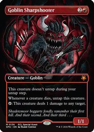 Goblin Sharpshooter (Borderless) (SPG-136) - Special Guests