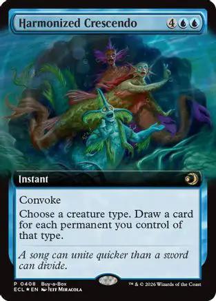 Harmonized Crescendo (Extended Art) (BABP-408) - Buy-A-Box Promos Foil