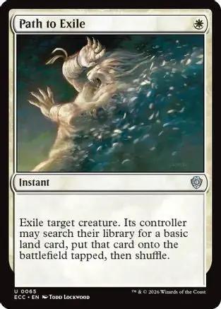 Path to Exile (ECC-065) - Commander: Lorwyn Eclipsed