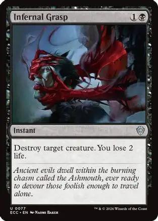 Infernal Grasp (ECC-077) - Commander: Lorwyn Eclipsed