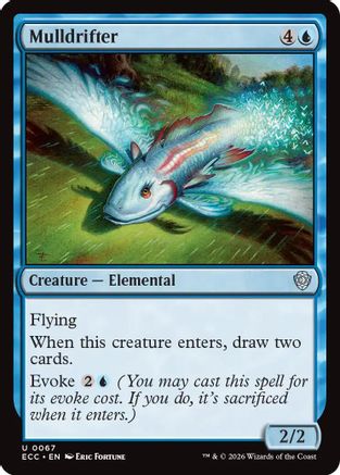 Mulldrifter (ECC-067) - Commander: Lorwyn Eclipsed