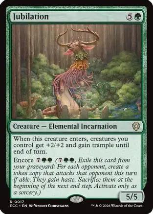 Jubilation (ECC-017) - Commander: Lorwyn Eclipsed