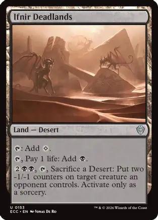 Ifnir Deadlands (ECC-153) - Commander: Lorwyn Eclipsed