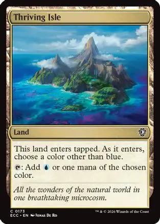 Thriving Isle (ECC-173) - Commander: Lorwyn Eclipsed