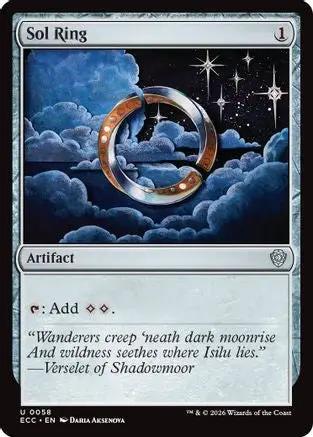 Sol Ring (0058) (ECC-058) - Commander: Lorwyn Eclipsed