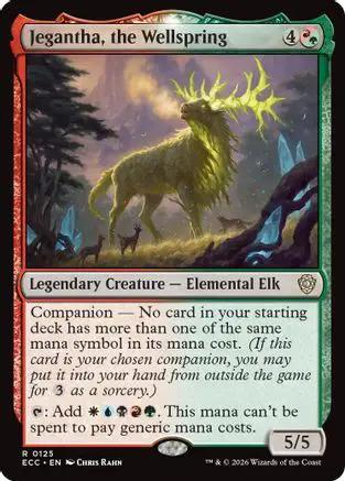 Jegantha, the Wellspring (ECC-125) - Commander: Lorwyn Eclipsed