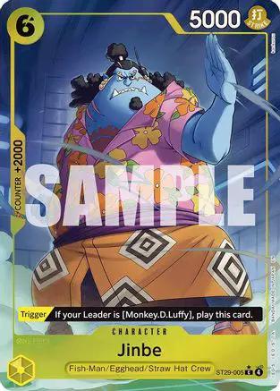 Jinbe (Full Art) (ST29-005) - Starter Deck 29: Egghead Foil
