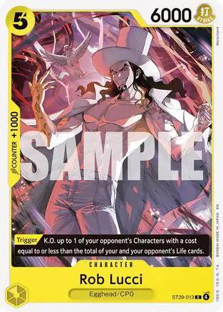 Rob Lucci (ST29-013) - Starter Deck 29: Egghead