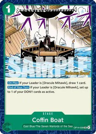 Coffin Boat (OP14-039) - The Azure Sea's Seven Release Event Cards