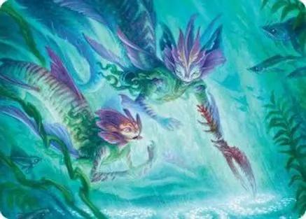 Silvergill Mentor Art Card (ASECL-010) - Art Series: Lorwyn Eclipsed