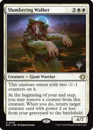 Slumbering Walker (PPECL-035) - Promo Pack: Lorwyn Eclipsed Foil