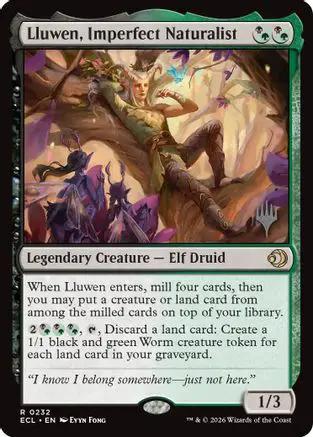 Lluwen, Imperfect Naturalist (PPECL-232) - Promo Pack: Lorwyn Eclipsed