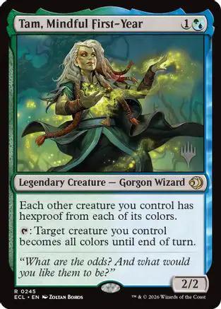 Tam, Mindful First-Year (PPECL-245) - Promo Pack: Lorwyn Eclipsed Foil