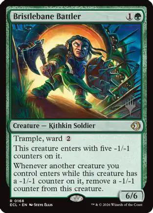 Bristlebane Battler (PPECL-168) - Promo Pack: Lorwyn Eclipsed Foil