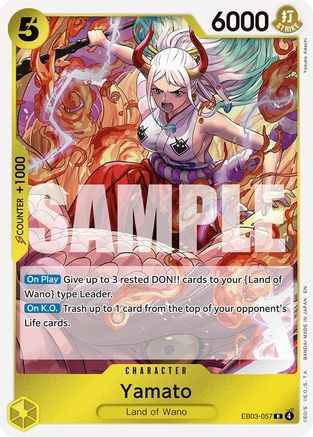 Yamato (EB03-057) - Extra Booster: One Piece Heroines Edition Foil