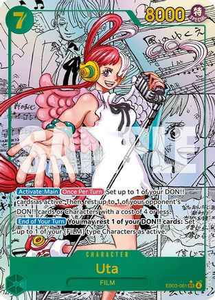 Uta (061) (Manga) (EB03-061) - Extra Booster: One Piece Heroines Edition Foil
