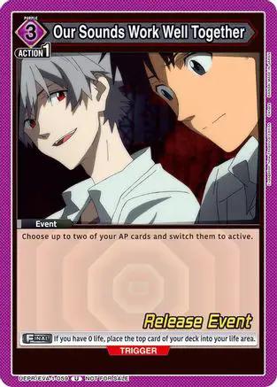 Our Sounds Work Well Together (UEPR/EVA-1-059) - UE15BT Evangelion New Theatrical Edition Release Event Cards