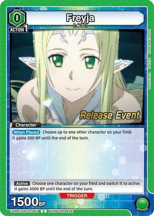 Freyja (UEPR/SAO-2-067) - UEX06BT Sword Art Online Vol2 Release Event Cards