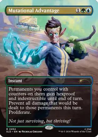 Mutational Advantage (SLD-2454) - Secret Lair Drop Series Foil