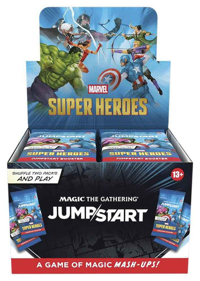 [PRE-ORDER] Magic: The Gathering Marvel Super Heroes Jumpstart Booster Display - Ships Jun 19