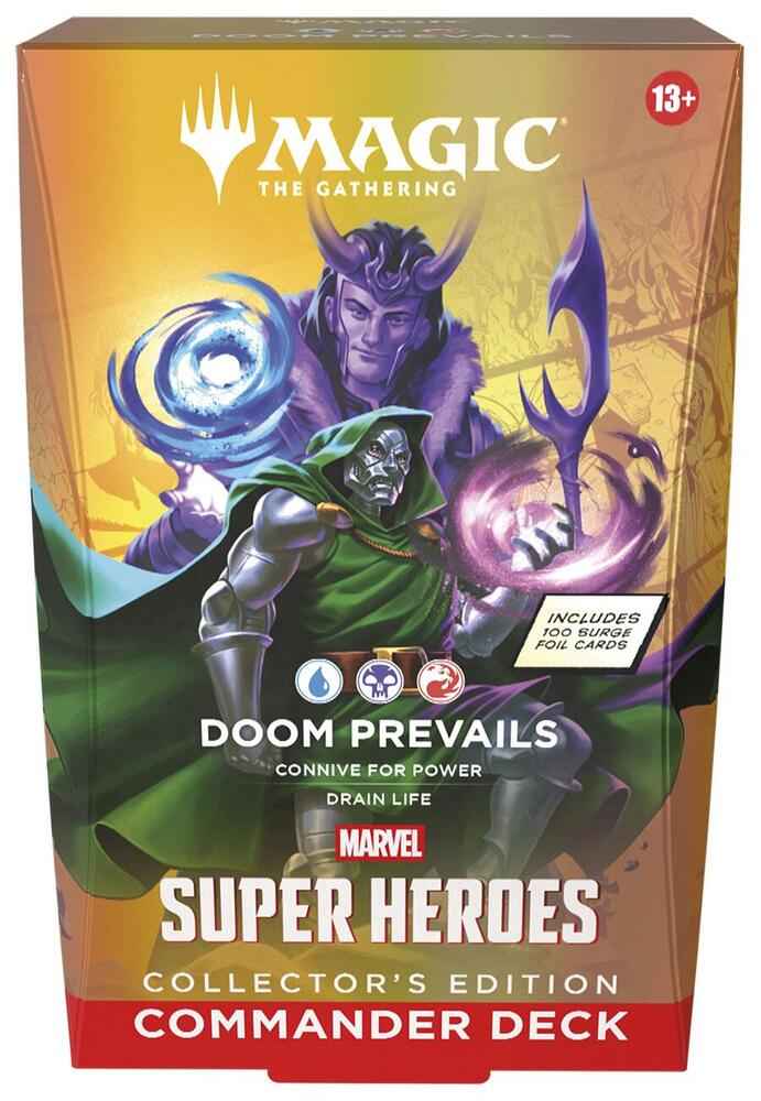 [PRE-ORDER] Magic: The Gathering Marvel Super Heroes Commander Deck Collector's Edition - Doom Prevails - Ships Jun 19