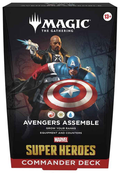 [PRE-ORDER] Magic: The Gathering Marvel Super Heroes Commander Deck - Avengers Assemble - Ships Jun 19