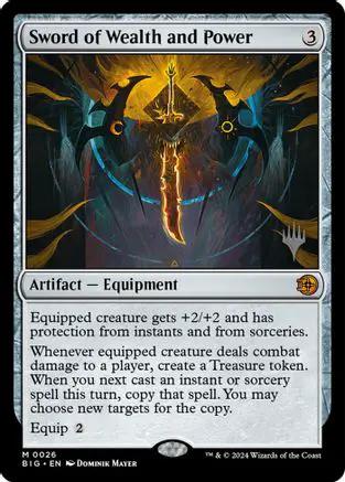 Sword of Wealth and Power (PPECL-026) - Promo Pack: Lorwyn Eclipsed