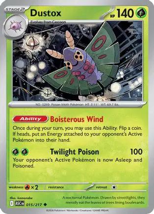 Dustox 015/217 - ME Ascended Heroes