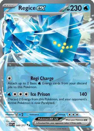 Regice ex 048 - ME Ascended Heroes Holofoil