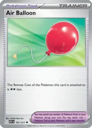 Air Balloon 181/null - ME Ascended Heroes Reverse Holofoil