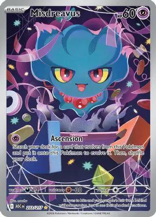 Misdreavus 233/217 - ME Ascended Heroes Holofoil