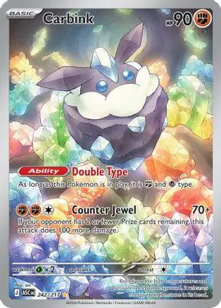 Carbink 242/217 - ME Ascended Heroes Holofoil