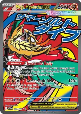 Mega Hawlucha ex 268/217 - ME Ascended Heroes Holofoil