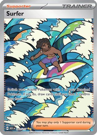 Surfer 293/217 - ME Ascended Heroes Holofoil