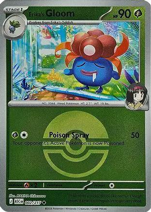 Erika's Gloom (Poke Ball) 002 - ME Ascended Heroes Reverse Holofoil