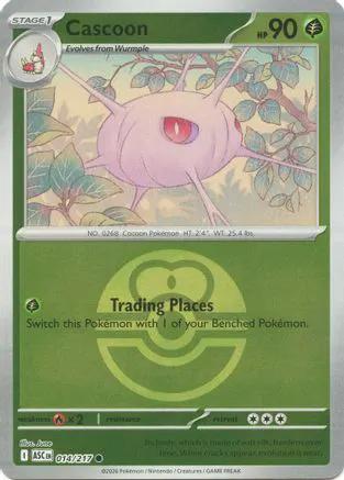 Cascoon (Love Ball) 014 - ME Ascended Heroes Reverse Holofoil