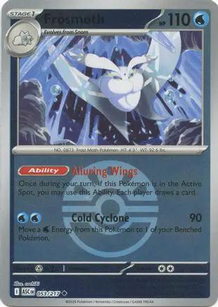 Frosmoth (Friend Ball) 053 - ME Ascended Heroes Reverse Holofoil