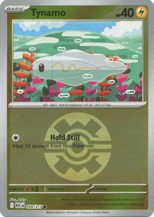 Tynamo (Quick Ball) 059 - ME Ascended Heroes Reverse Holofoil