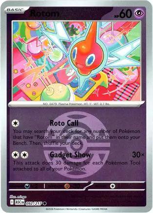 Rotom (Dusk Ball) 092 - ME Ascended Heroes Reverse Holofoil