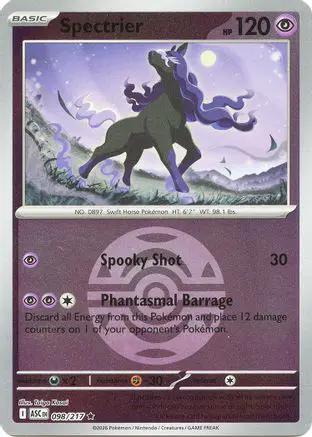 Spectrier (Dusk Ball) 098 - ME Ascended Heroes Reverse Holofoil