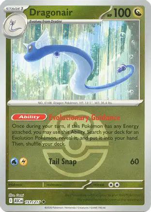 Dragonair (Love Ball) 151 - ME Ascended Heroes Reverse Holofoil