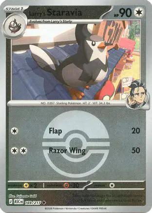 Larry's Staravia (Poke Ball) 169 - ME Ascended Heroes Reverse Holofoil