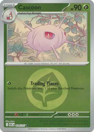 Cascoon (Energy Symbol Pattern) 014 - ME Ascended Heroes Reverse Holofoil