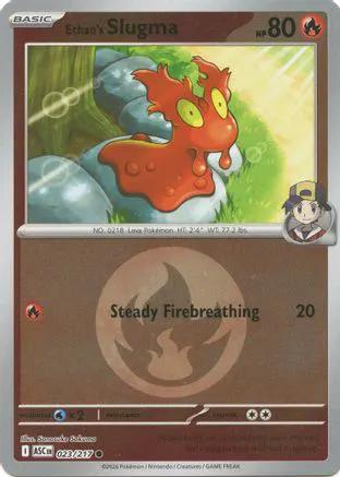 Ethan's Slugma (Energy Symbol Pattern) 023 - ME Ascended Heroes Reverse Holofoil