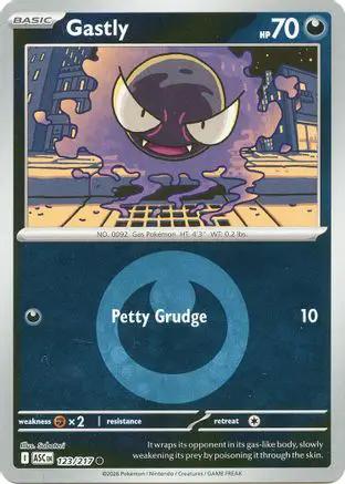 Gastly (Energy Symbol Pattern) 123 - ME Ascended Heroes Reverse Holofoil