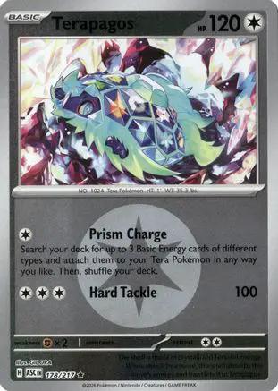Terapagos (Energy Symbol Pattern) 178 - ME Ascended Heroes Reverse Holofoil