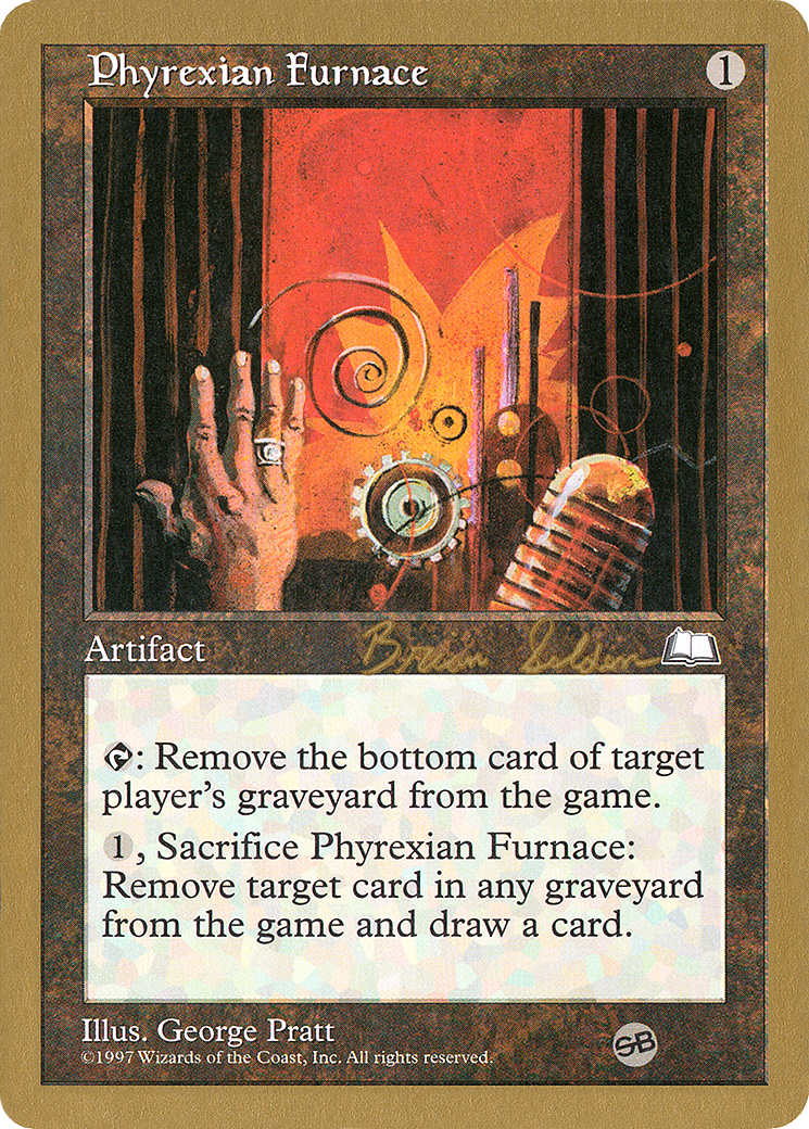 Phyrexian Furnace (WCD-BS155SB) - World Championship Decks 1998