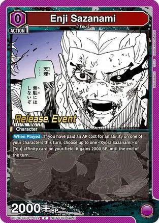 Enji Sazanami (UEPR/KGR-1-022) - UE16BT KAGURABACHI Release Event Cards